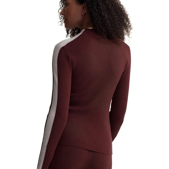 Varley Wilshire Mockneck Knit Sweater - Picture 3 of 3